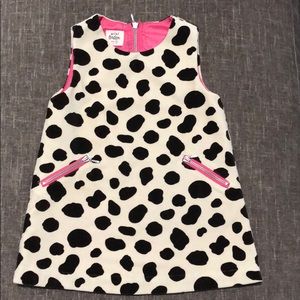 Little girls cow dress
